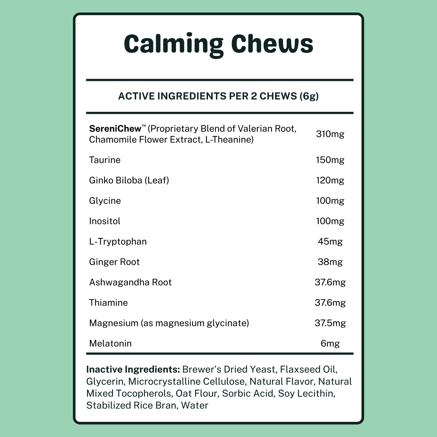 Calming Daily Chews