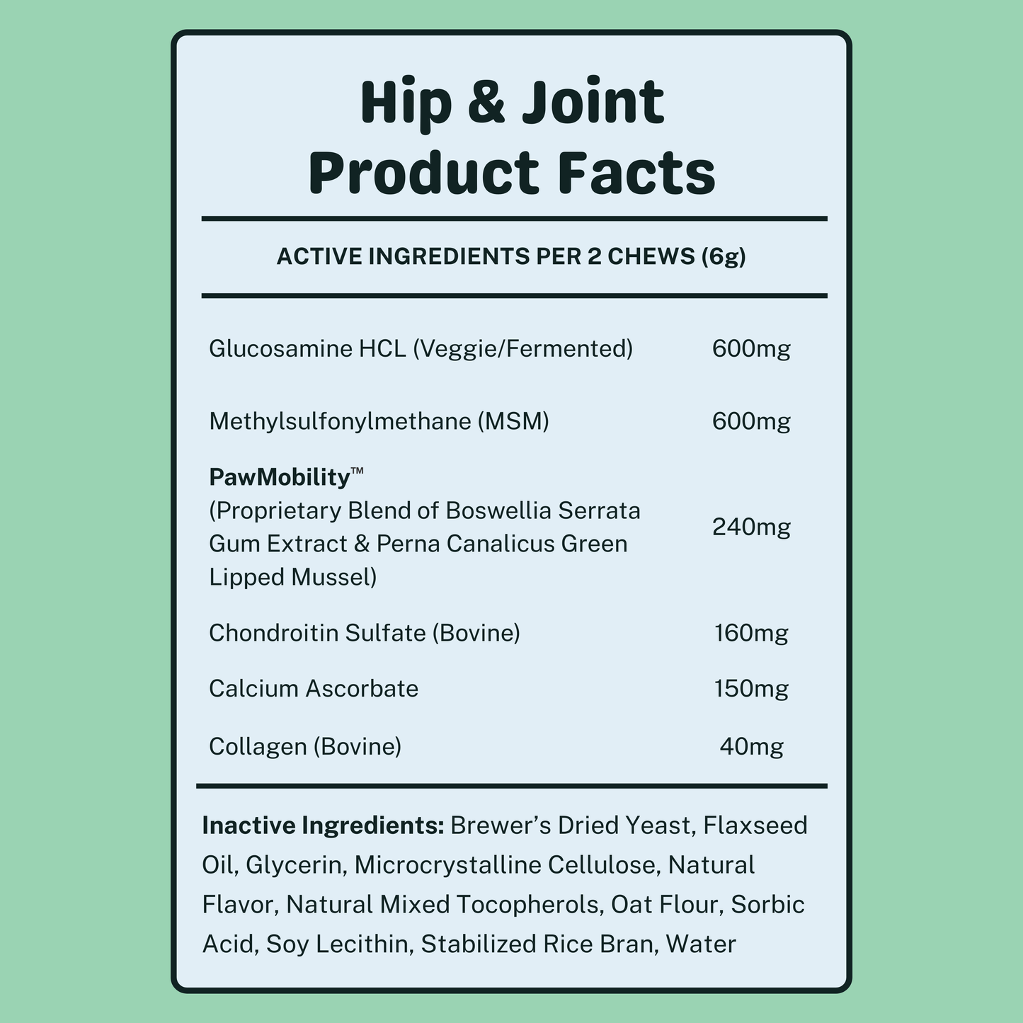 Hip & Joint Daily Chews